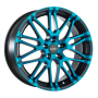Jante aluminium Oxigin 14 Oxrock, 10x22 ET40 5x120 76,9, light blue polish matt