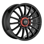 Jante aluminium OZ Superturismo Evoluzione, 8x18 ET48 5x112 75, gloss black + red lettering