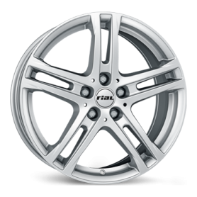 Jante aluminium Rial Bavaro, 7,5x17 ET47 5x114,3 70,1, polar-silber