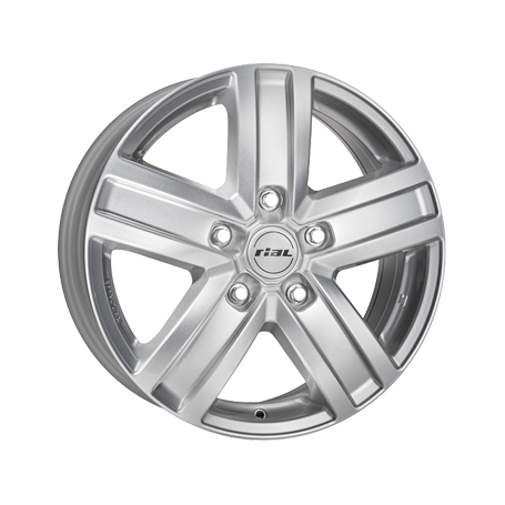 Jante aluminium Rial Transporter, 7x17 ET55 5x112 66,6, polar-silber