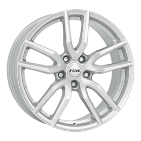 Jante aluminium Rial Torino, 7,5x17 ET40 5x100 57,1, polar-silber