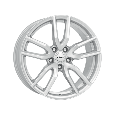 Jante aluminium Rial Torino, 7,5x17 ET40 5x100 57,1, polar-silber