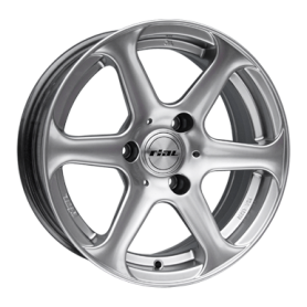 Jante aluminium Rial Le Mans ST, 5x15 ET24 3x112 57, sterling-silber
