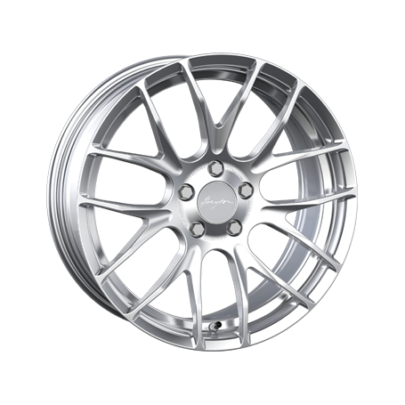 Jante aluminium Breyton Race GTS-R, 7x17 ET40 4x100 56, hyper silver undercut