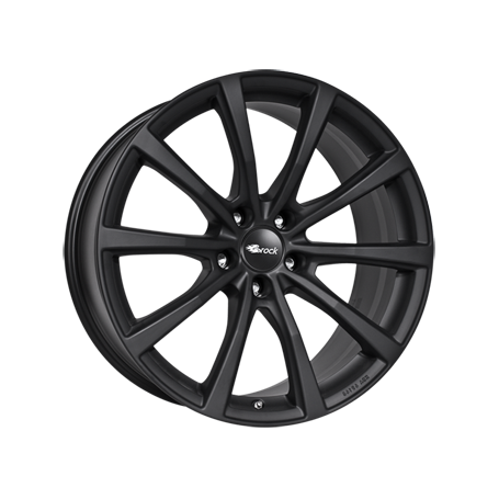 Jante aluminium Brock B32, 10x22 ET32 5x112 66,6, schwarz klar matt