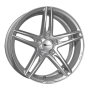 Jante aluminium Brock B33, 8x17 ET45 5x114,3 72,6, kristallsilber