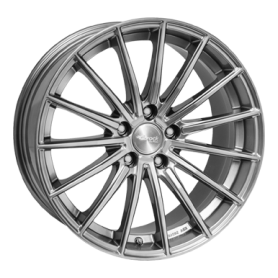 Jante aluminium Brock B36, 8x18 ET35 5x120 72,6, hyper silber