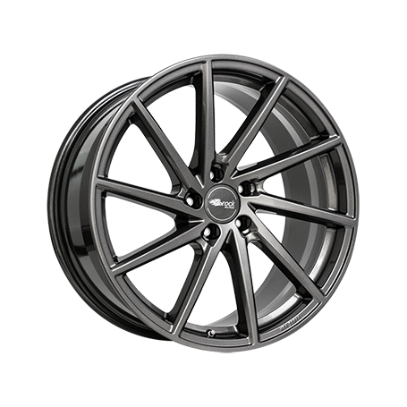 Jante aluminium Brock B37, 8,5x19 ET25 5x120 72,6, dark-sparkle