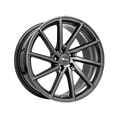 Jante aluminium Brock B37C, 9,5x20 ET36 5x114,3 72,6, dark-sparkle
