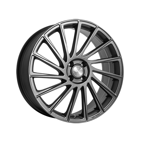 Jante aluminium Brock B39, 7,5x19 ET38 4x108 63,4, himalaya grey matt