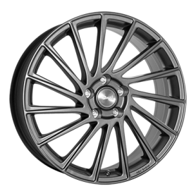 Jante aluminium Brock B39, 7,5x18 ET35 5x114,3 72,6, himalaya grey matt