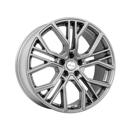 Jante aluminium Brock B41, 8,5x20 ET62,6 5x112 66,6, ferric grey