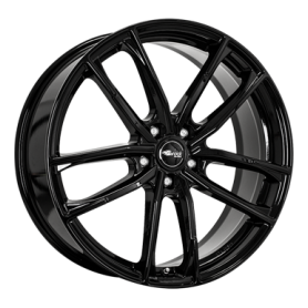 Jante aluminium Brock B38, 8x18 ET40 5x112 57,1, schwarz glanz