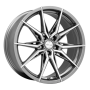 Jante aluminium Brock B42, 9,5x20 ET42 5x120 72,6, ferric grey poliert