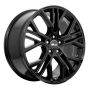 Jante aluminium Brock B41, 10,5x21 ET43 5x112 66,6, schwarz glanz