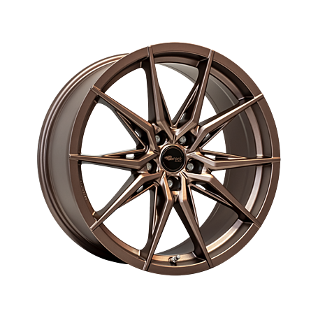 Jante aluminium Brock B42, 8,5x20 ET48 5x112 66,6, bronze copper matt