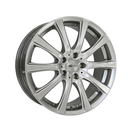 Jante aluminium Brock B21, 8x18 ET31 5x112 66,6, chromsilber