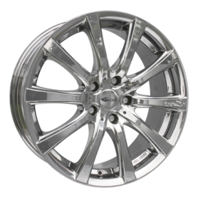 Jante aluminium Brock B21, 8x18 ET35 5x100 63,4, surface like chrome