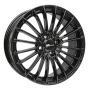 Jante aluminium Brock B24, 7x16 ET22 4x108 65,1, schwarz glanz