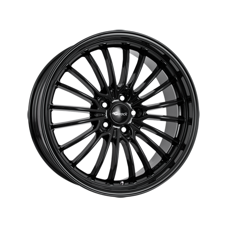 Jante aluminium Brock B24GP, 8,5x19 ET15 5x120 72,6, schwarz glanz