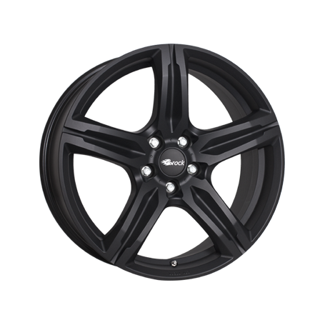 Jante aluminium Brock B29, 8x18 ET45 5x114,3 72,6, schwarz klar matt