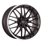 Jante aluminium Barracuda Voltec T6, 7x17 ET38 4x100 73,1, PureSports / Color Trim weiss