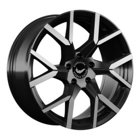 Jante aluminium Barracuda Tzunamee Evo, 8x18 ET43 5x100 73,1, dark gunmetal brushed