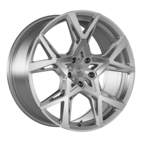 Jante aluminium Barracuda Project X, 10x22 ET45 5x112 66,5, Silver-brushed-Surface