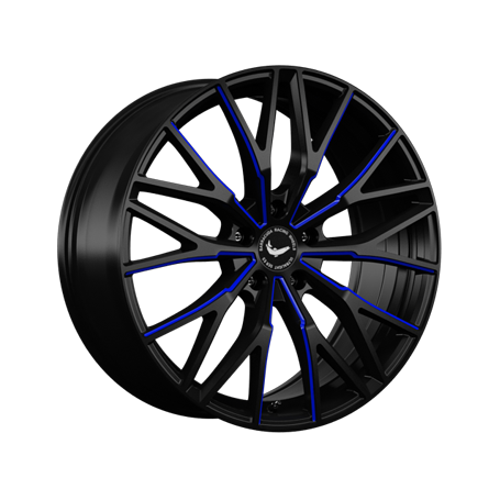 Jante aluminium Barracuda Project 3.0, 10x20 ET18 5x112 66,6, black gloss flashblue