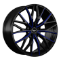 Jante aluminium Barracuda Project 3.0, 10x20 ET18 5x112 66,6, black gloss flashblue