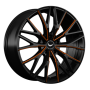 Jante aluminium Barracuda Project 3.0, 10x20 ET18 5x112 66,6, black gloss flashorange