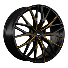 Jante aluminium Barracuda Project 3.0, 10x20 ET18 5x112 66,6, black gloss flashgold