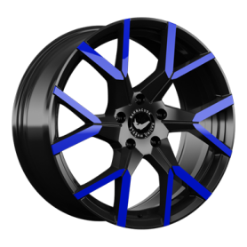 Jante aluminium Barracuda Tzunamee Evo, 9x20 ET30 5x112 66,6, black gloss flashblue