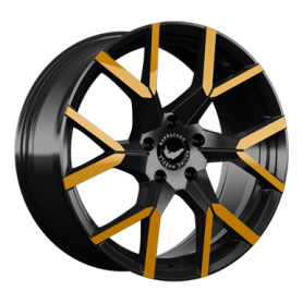 Jante aluminium Barracuda Tzunamee Evo, 9x20 ET30 5x112 66,6, black gloss flashgold