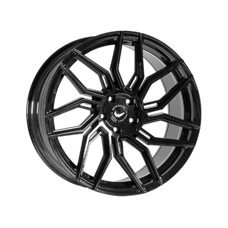 Jante aluminium Barracuda Dragoon, 8,5x20 ET33 5x112 66,6, higloss-black
