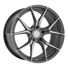 Jante aluminium Barracuda Inferno, 10x20 ET20 5x112 66,6, Higloss-Gunmetal-Polished