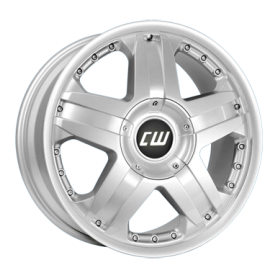 Jante aluminium Borbet CWB, 8x18 ET53 6x130 84,1, crystal silver