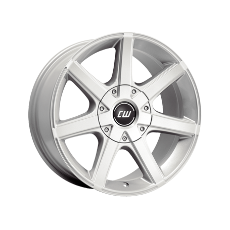 Jante aluminium Borbet CWE, 7x16 ET30 6x127 78, crystal silver
