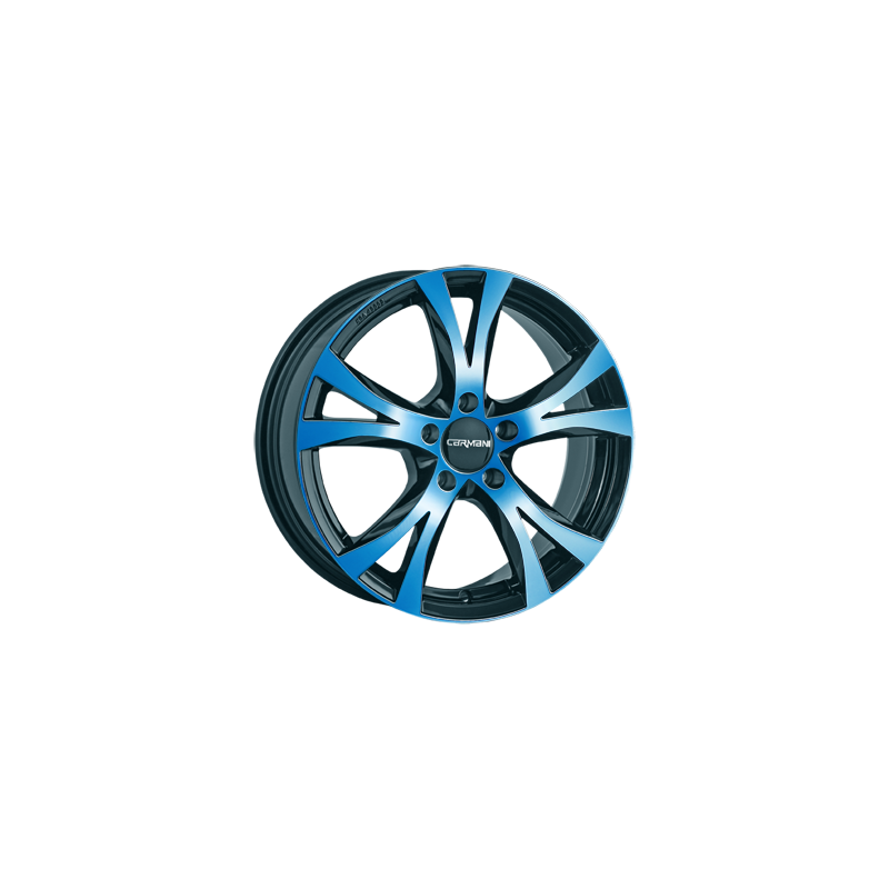Jantes Alu DBV Bali II Noir Mat 5x15 ET38 4x100 - Pour Voiture