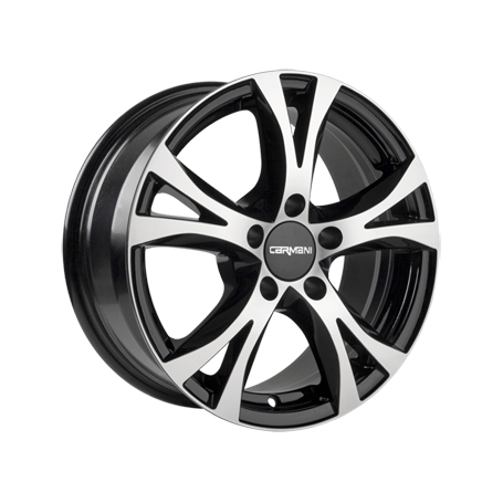 Jante aluminium Carmani 9 Compete, 6,5x16 ET39 5x105 56,6, black polish