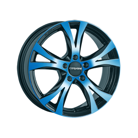 Jante aluminium Carmani 9 Compete, 7x16 ET38 5x114,3 72,6, light blue polish