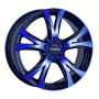 Jante aluminium Carmani 9 Compete, 8x18 ET35 5x114,3 72,6, blue polish
