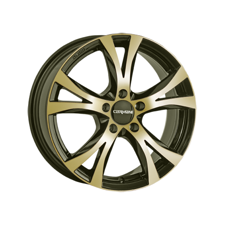 Jante aluminium Carmani 9 Compete, 8x18 ET35 5x114,3 72,6, gold polish