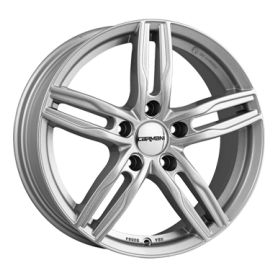 Jante aluminium Carmani 14 Paul, 7x16 ET38 5x114,3 72,6, kristallsilber